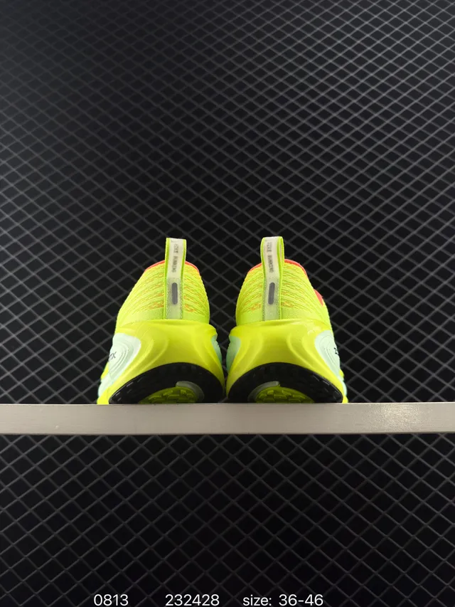 Nike ZoomX Amarelo neon Laranja Tênis de corrida 3