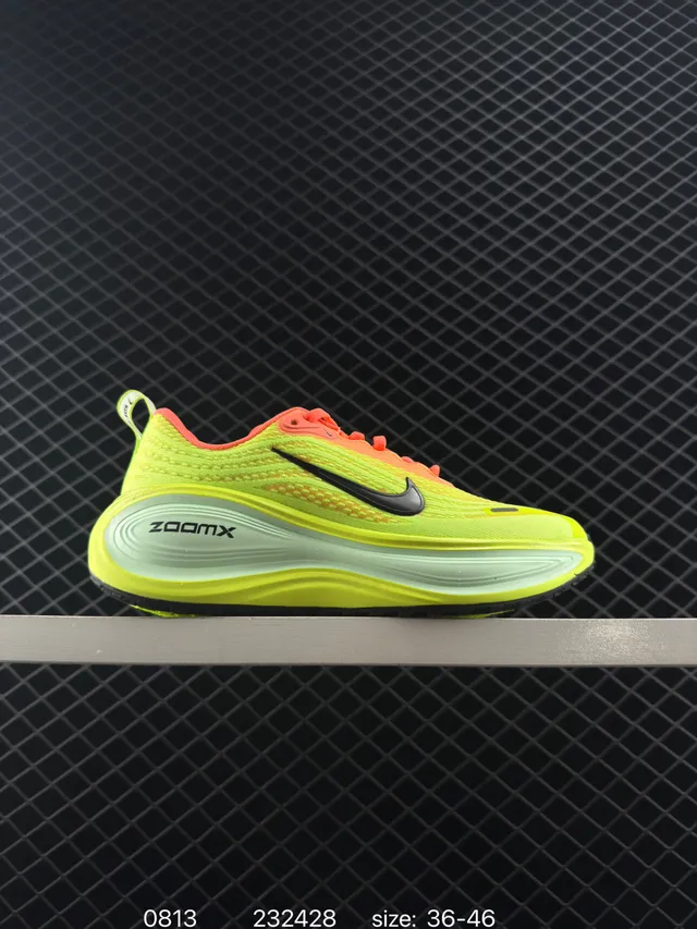 Nike ZoomX Amarelo neon Laranja Tênis de corrida 6