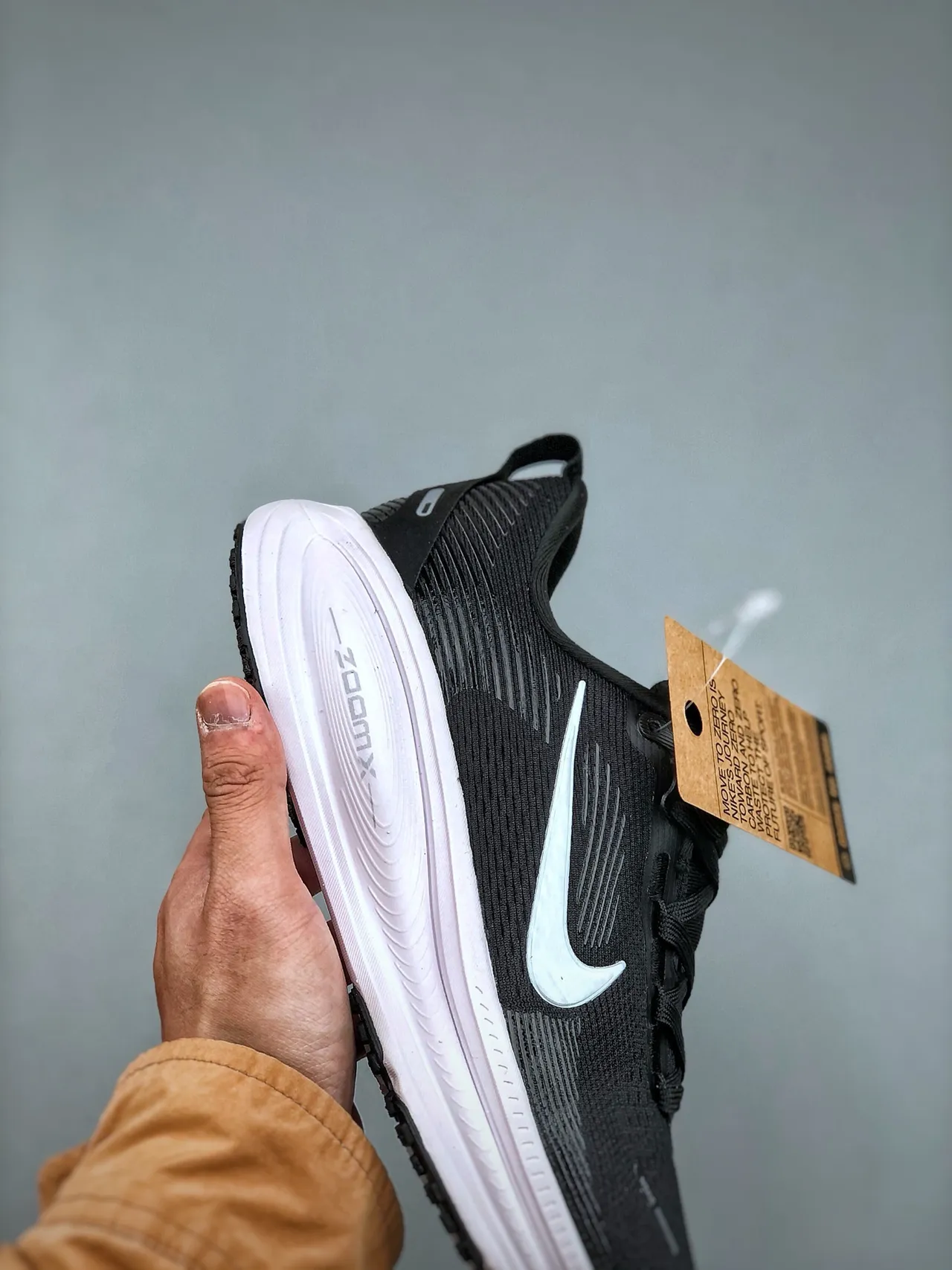 Nike ZoomX Chaussure de course Noir Blanc Bleu clair Chaussures de course 6
