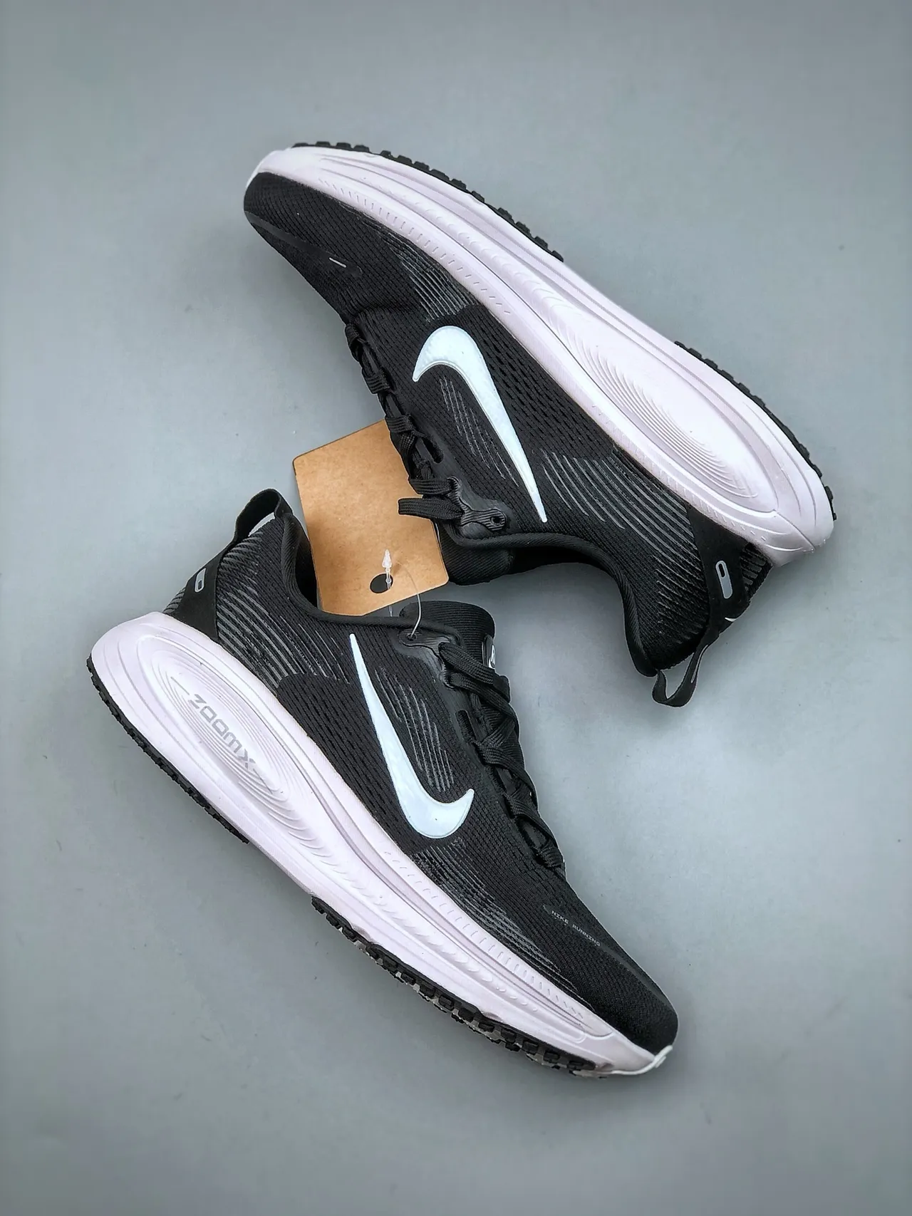 Nike ZoomX Chaussure de course Noir Blanc Bleu clair Chaussures de course 9