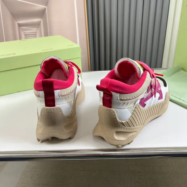 Off-White DDSY-1000 Chunky Runner أبيض وردي بيج Chunky Sneakers 6
