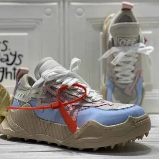 Off-White DDSY-1000 Light Blue Beige Chunky Sneakers