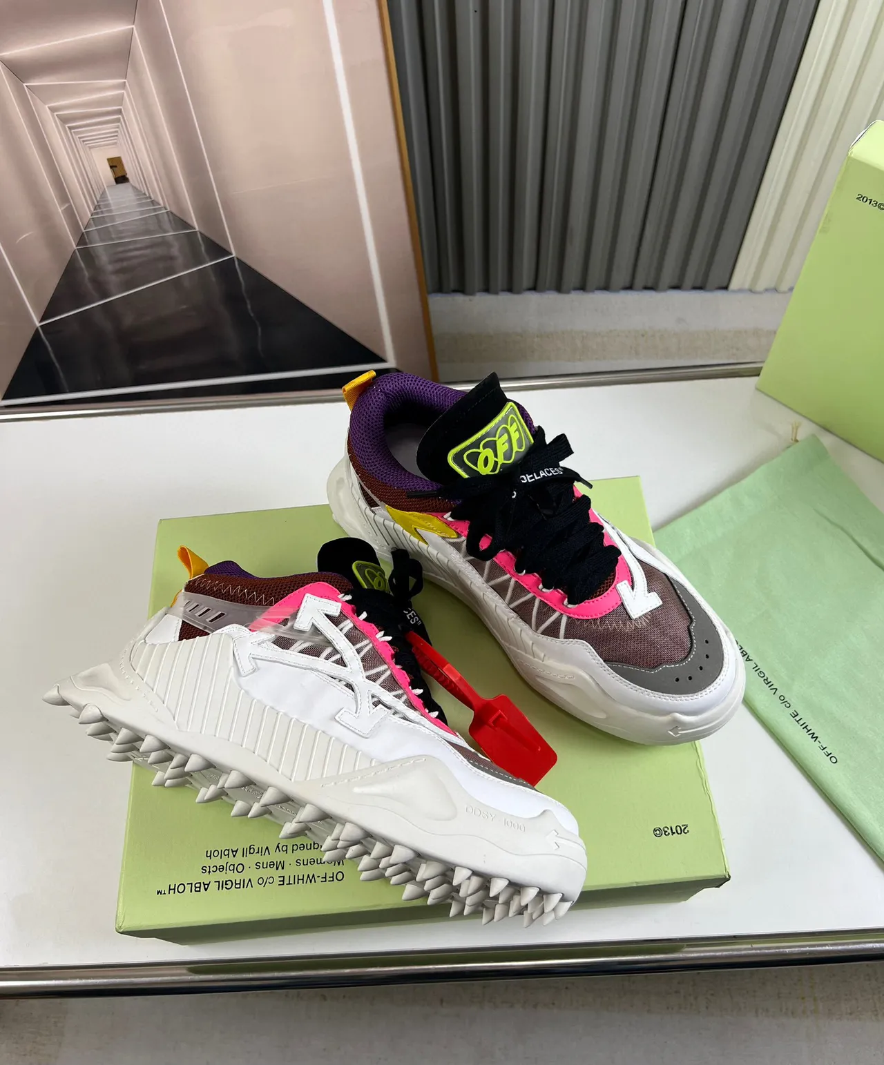 Off-White DDSY-1000 Multicolor Chunky Sneakers 5