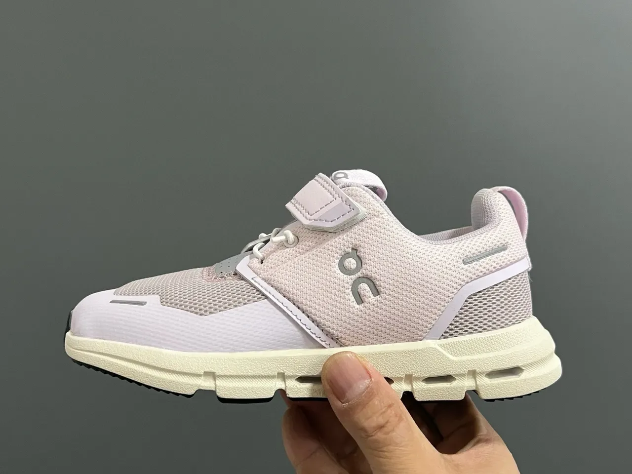 On Cloudmonster Vert Blanc Sans lacets Sangle Velcro Respirant Mesh Haut Sneakers Lifestyle 12