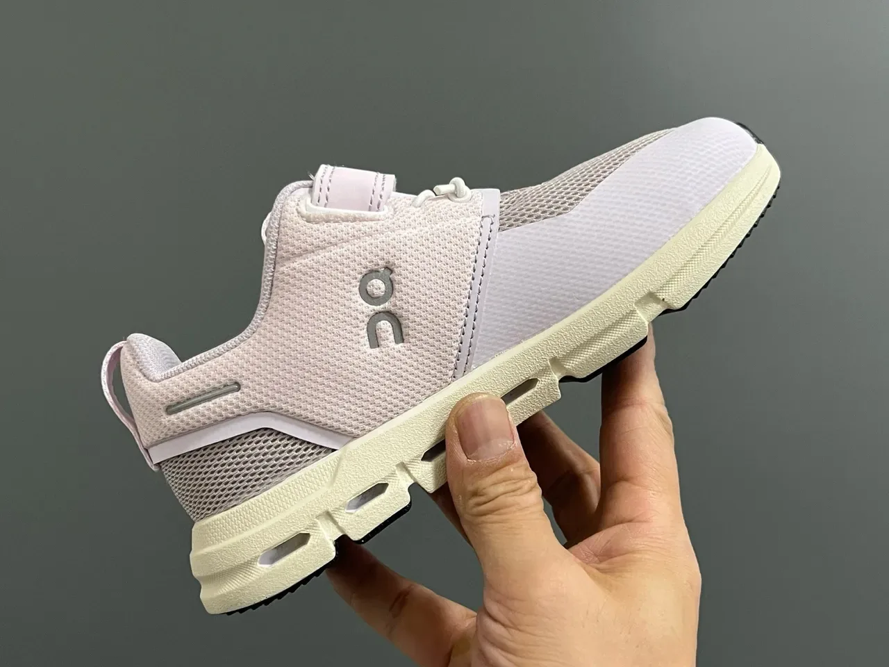 On Cloudmonster Vert Blanc Sans lacets Sangle Velcro Respirant Mesh Haut Sneakers Lifestyle 17