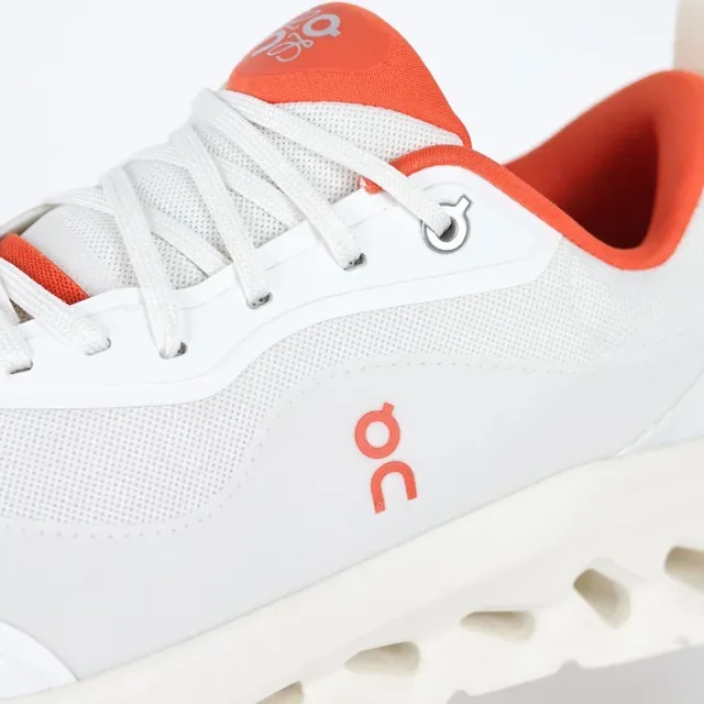 On Cloudmonster Off-White y Orange zapatillas lifestyle 6