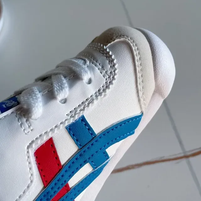 Onitsuka Tiger Mexico 66 White Pink Glitter Lifestyle Sneakers 11