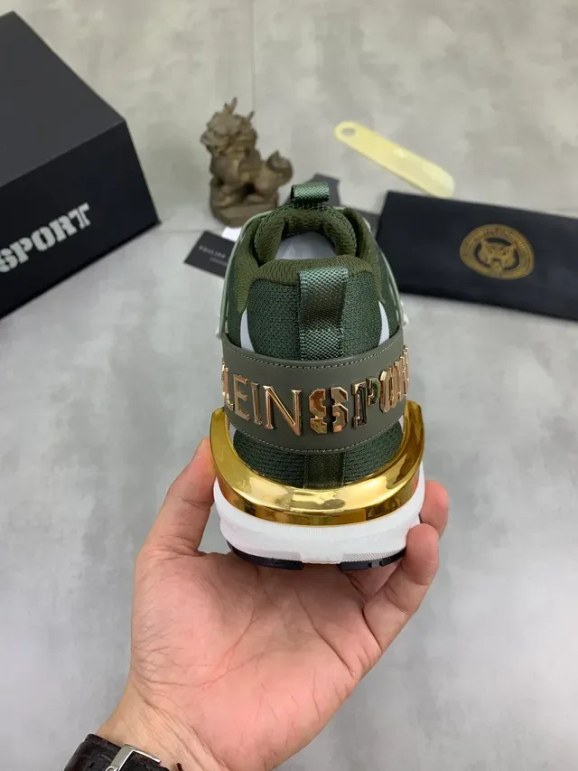 Philipp Plein Airpressure Gen.K04 Olive Green Lifestyle Sneaker 3