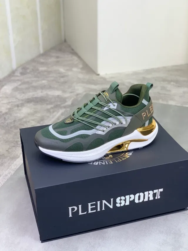 Philipp Plein Airpressure Gen.K04 Olive Green Lifestyle Sneaker 4