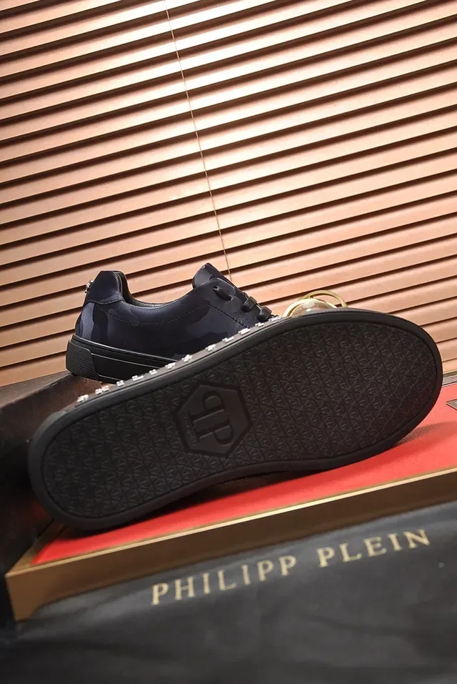 Philipp Plein Sneakers Lifestyle en Cuir à Imprimer Camo 4