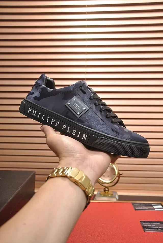 Philipp Plein Sneakers Lifestyle en Cuir à Imprimer Camo 7