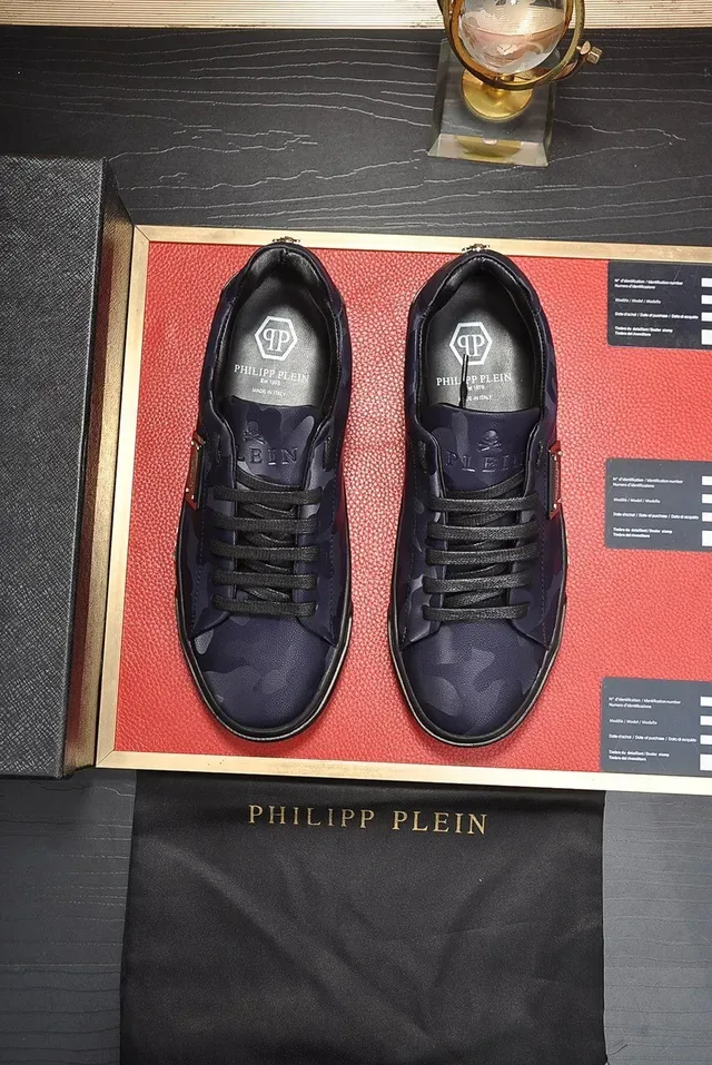 Philipp Plein Sneakers Lifestyle en Cuir à Imprimer Camo 9
