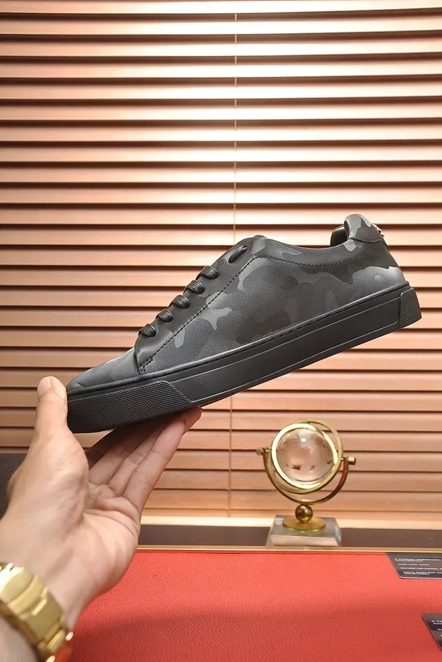 Philipp Plein Sneakers Lifestyle en Cuir à Imprimé Camouflage 5