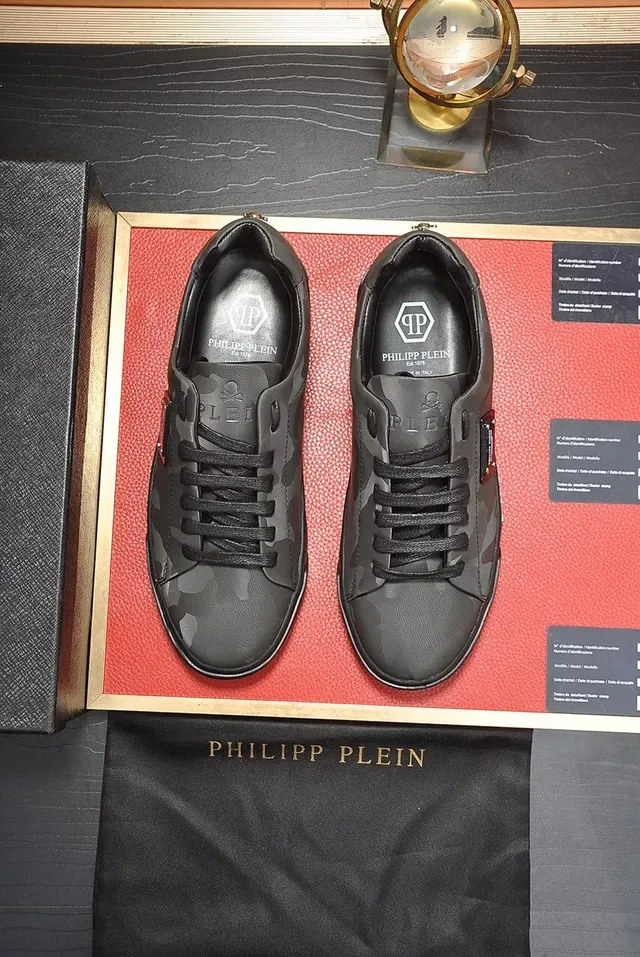 Philipp Plein Sneakers Lifestyle en Cuir à Imprimé Camouflage 7