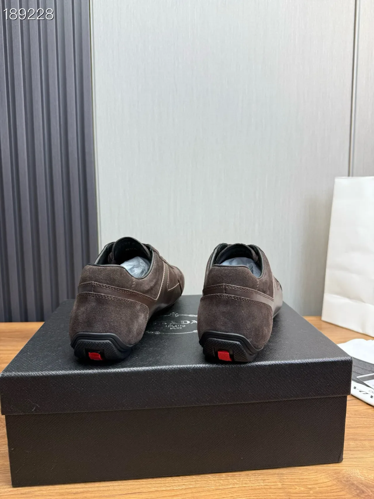 Prada Brown Suede Retro Runner Lifestyle Sneakers 6