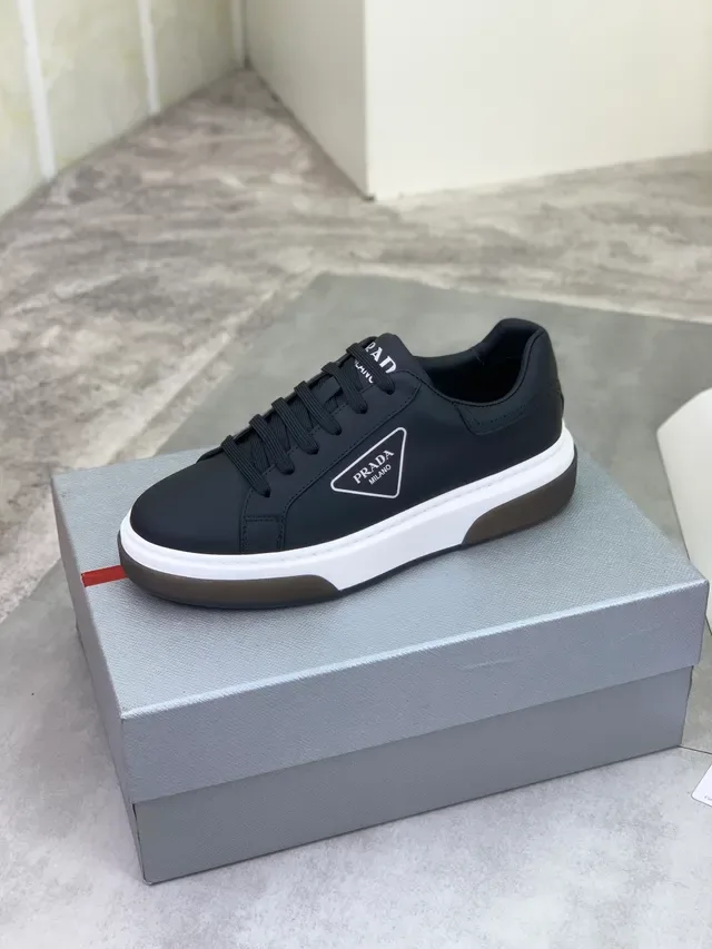 Prada Cloudbust Black and White Lifestyle Sneakers 5
