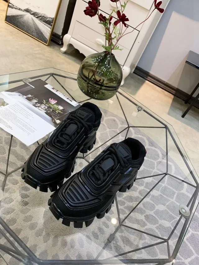 Prada Cloudbust Black Chunky Sneakers 2
