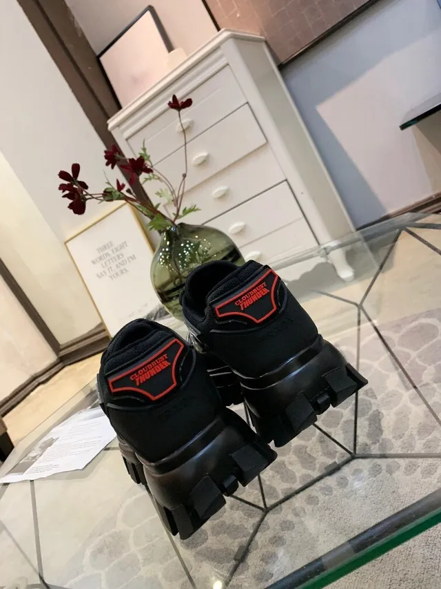 Prada Cloudbust Black Chunky Sneakers 4