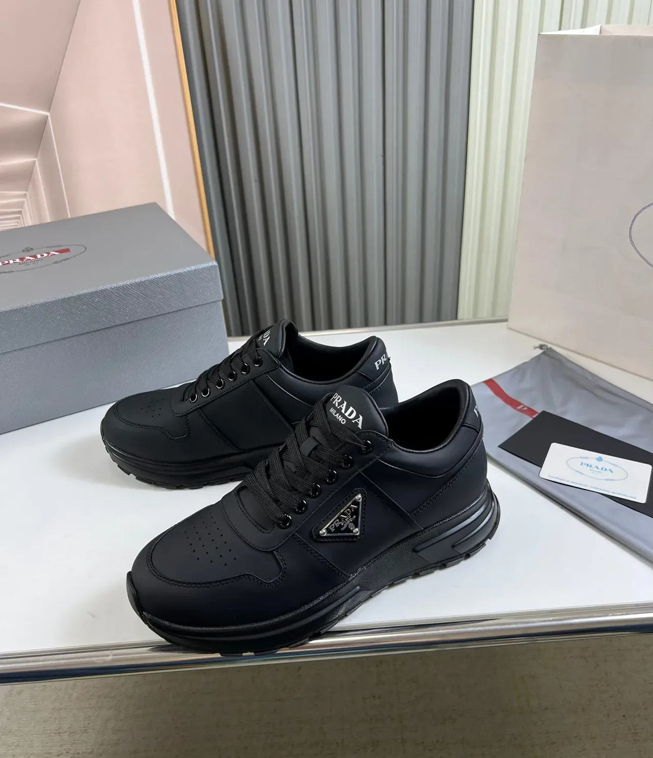 Prada Cloudbust Black Lifestyle Sneakers 7