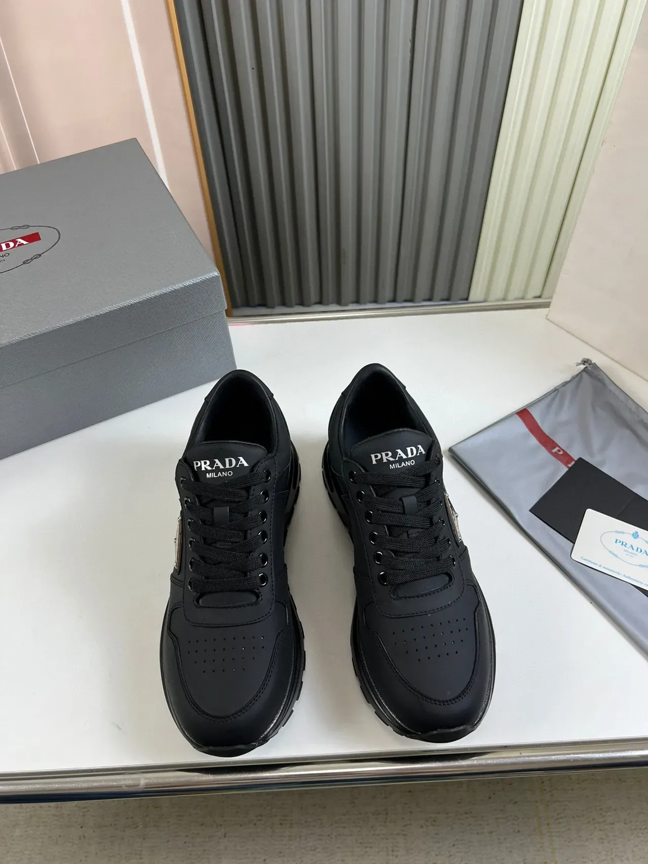 Prada Cloudbust Black Lifestyle Sneakers 8