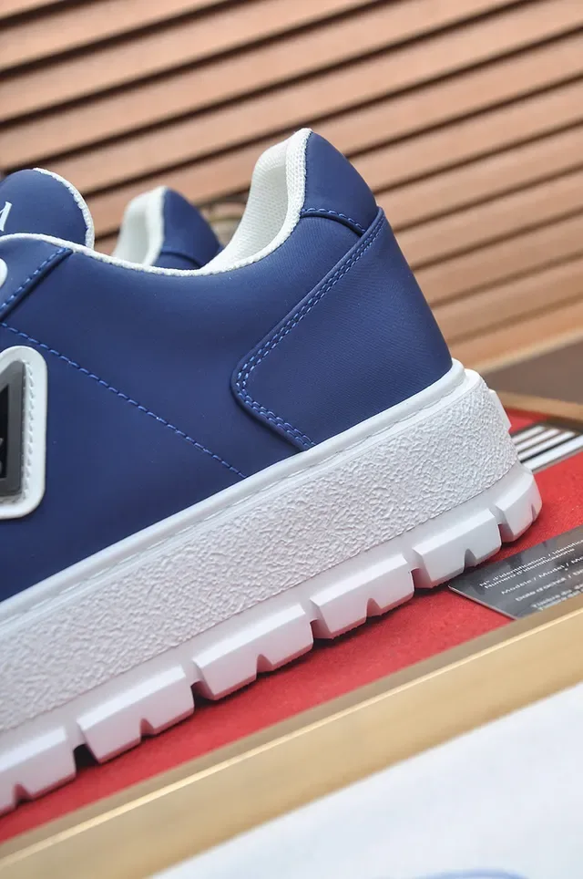 Prada Cloudbust Blue and White Lifestyle Sneakers 9