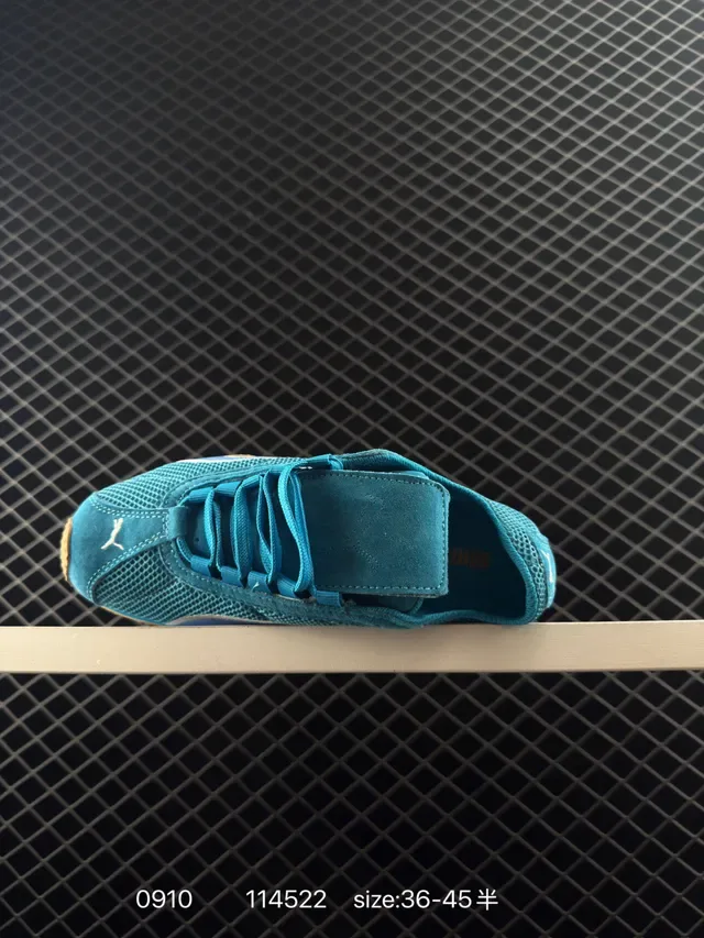 Puma H-Street bleu sarcelle maille low-top lifestyle sneakers 4