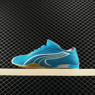 Puma Speedcat LS Blue White Mesh Upper Flat Gum Outsole Sneakers