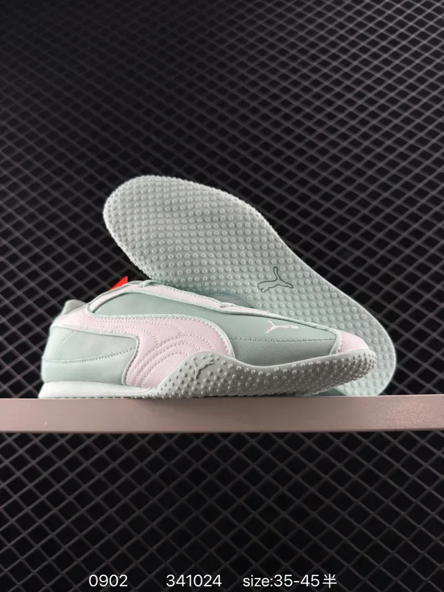 Puma Speedcat OG Vert Menthe et Rose Sneakers Lifestyle 3