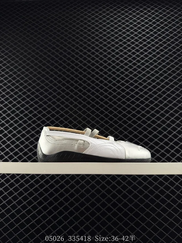 Puma Speedcat Sapatos Mary Jane de Camurça e Têxtil Rosa Bege 3