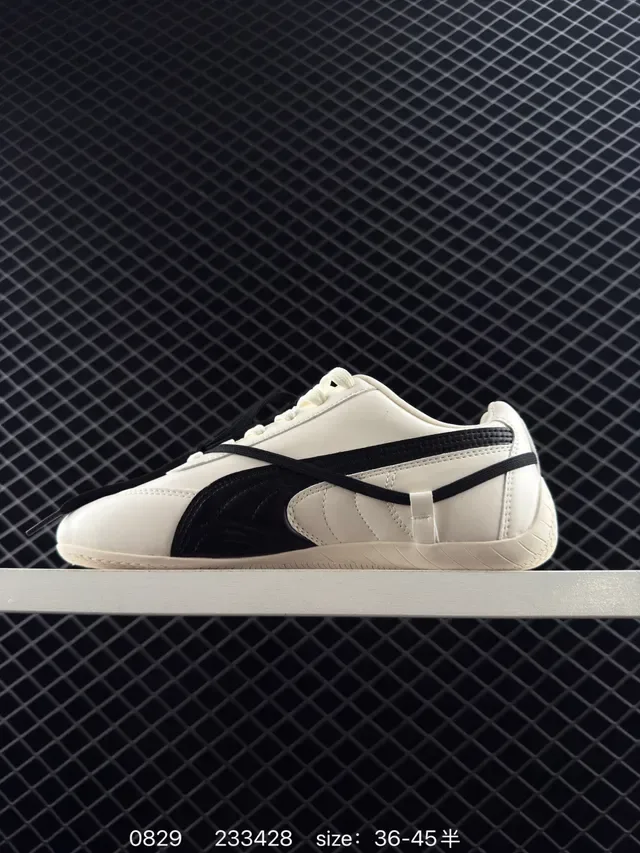 Puma Speedcat सादा এবং কালো লাইফস্টাইল স্নিকার 4