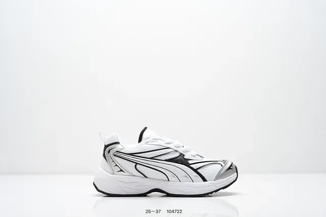 Puma Branco Rosa Grosso Midsole Camadas Sobreposições Sintéticas Tênis Lifestyle 4