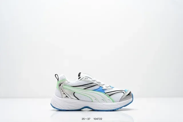 Puma Branco Rosa Grosso Midsole Camadas Sobreposições Sintéticas Tênis Lifestyle 8