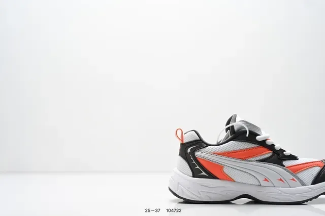 Puma Branco Rosa Grosso Midsole Camadas Sobreposições Sintéticas Tênis Lifestyle 20