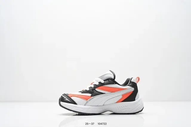 Puma Branco Rosa Grosso Midsole Camadas Sobreposições Sintéticas Tênis Lifestyle 23