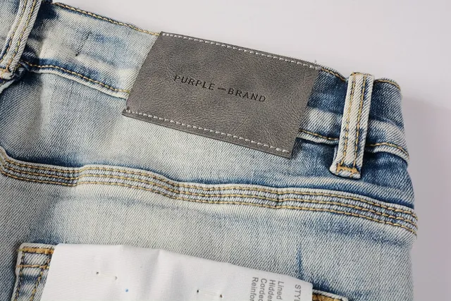 Purple Brand jeans usé lavé clair slim fit 4