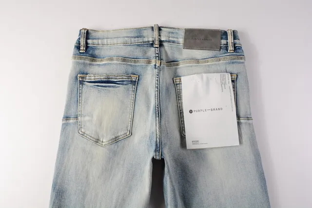 Purple Brand jeans usé lavé clair slim fit 6