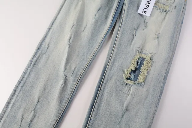 Purple Brand jeans usé lavé clair slim fit 9