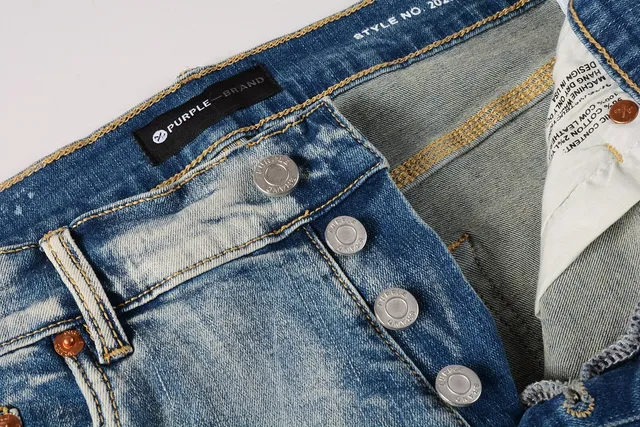 Purple Brand jeans usé lavé clair slim fit 10