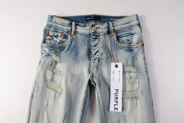 Purple Brand jeans usé lavé clair slim fit 14