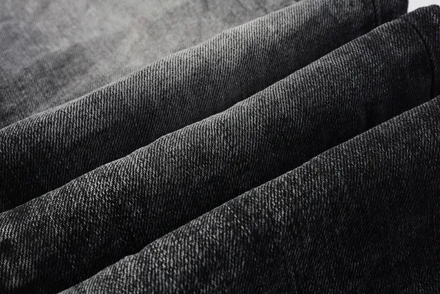 Purple Brand Washed Black Slim-Fit Distressed Jeans 2
