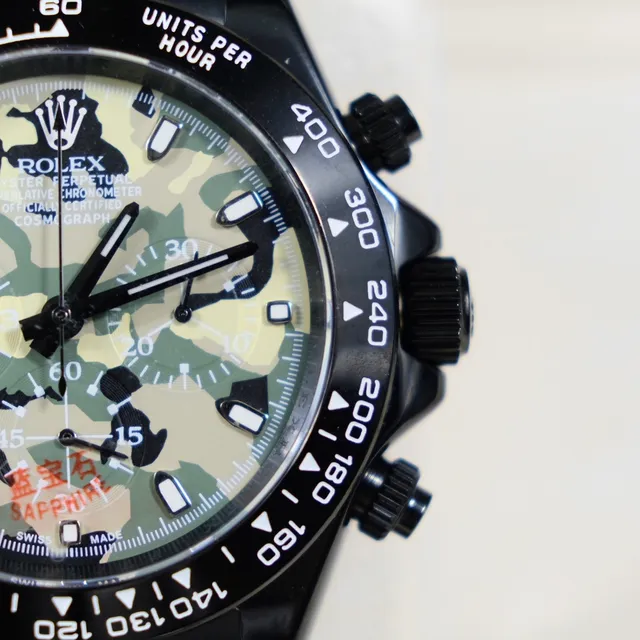Rolex Cosmograph Daytona Camouflage Dial Mechanical Watch 3