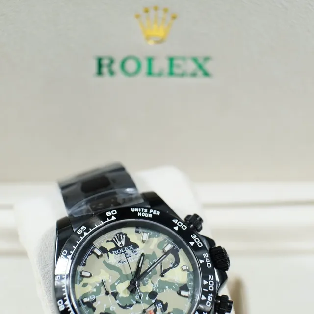 Rolex Cosmograph Daytona Camouflage Dial Mechanical Watch 4