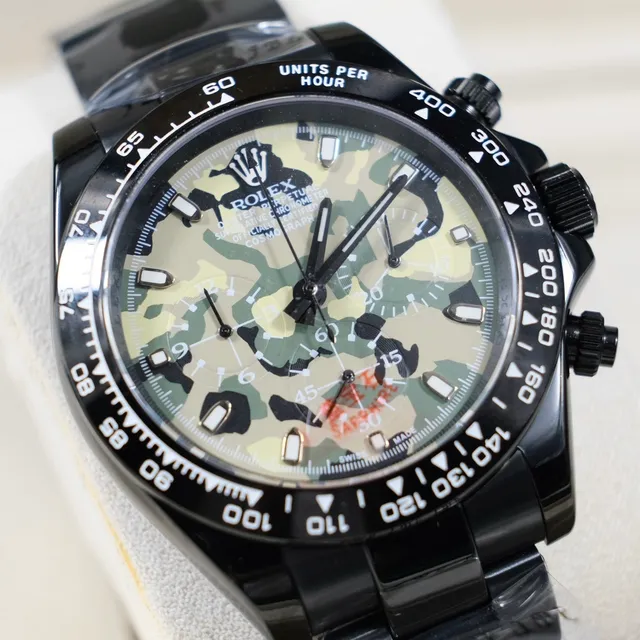 Rolex Cosmograph Daytona Camouflage Dial Mechanical Watch 5