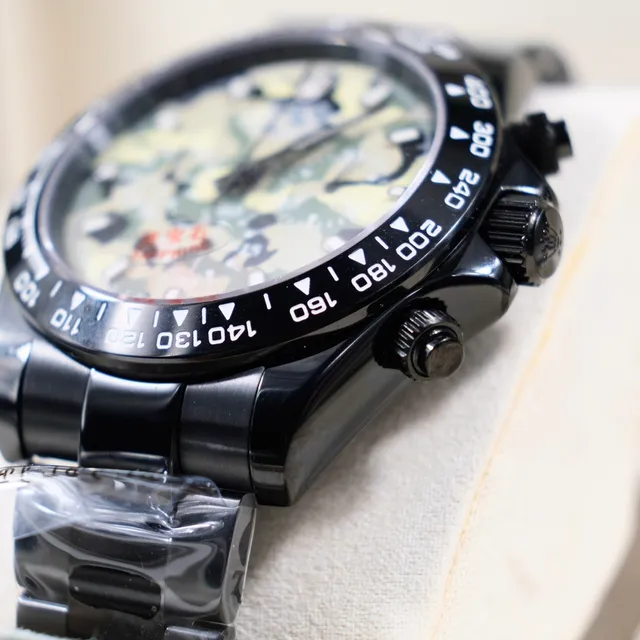 Rolex Cosmograph Daytona Camouflage Dial Mechanical Watch 8