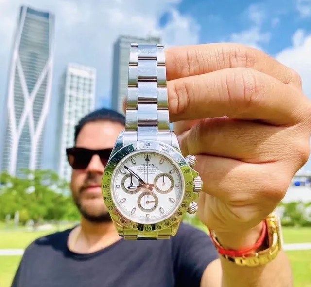Rolex Cosmograph Daytona Two-Tone Stainless Steel and Gold Chronograph Mechanical Watch 5