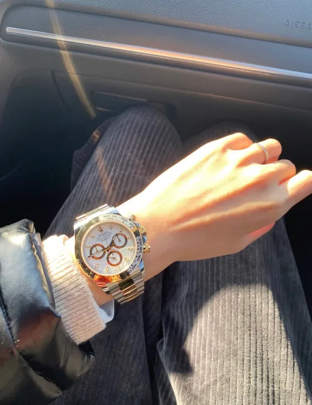 Rolex Cosmograph Daytona Two-Tone Stainless Steel and Gold Chronograph Mechanical Watch 6
