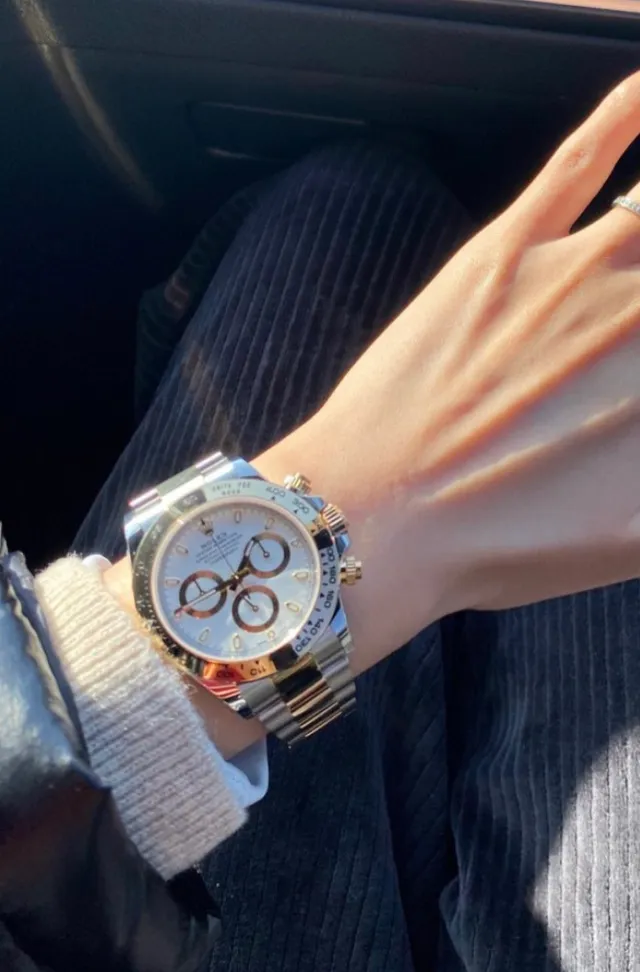 Rolex Cosmograph Daytona Two-Tone Stainless Steel and Gold Chronograph Mechanical Watch 7