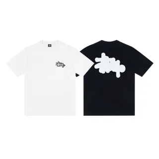 Stussy Stock Logo ग्राफिक टी-शर्ट
