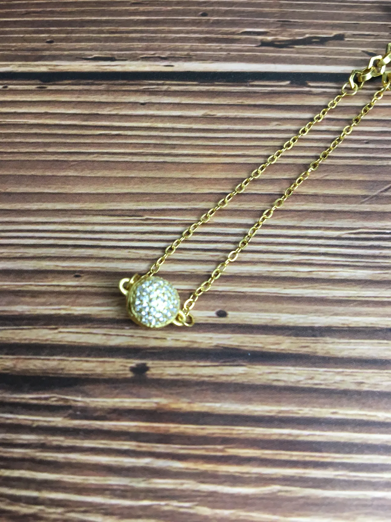 Swarovski Bee Pendant Gold-Tone Crystal Necklace 7