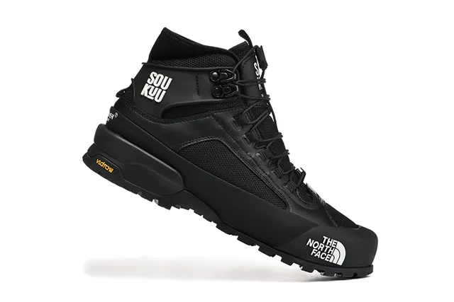 The North Face Brown Beige High-Top Rugged Hiking Boots 7